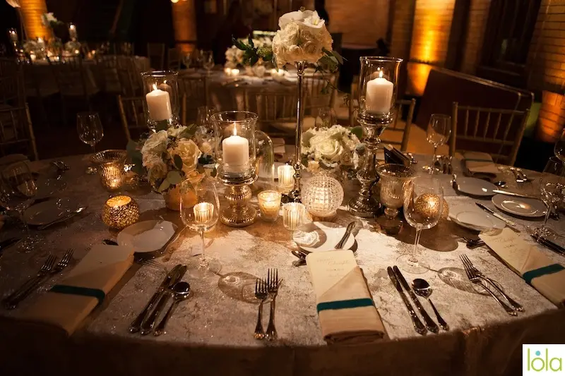 Cafe Brauer winter wedding