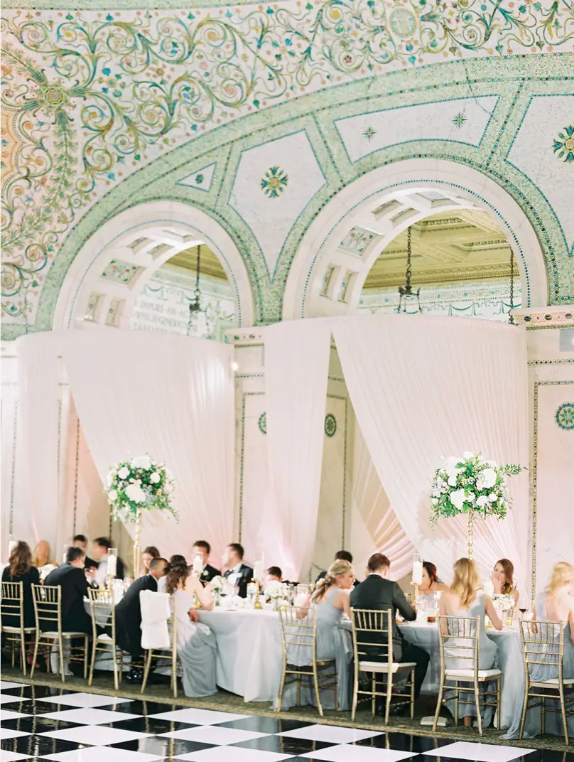 Classic Chicago Cultural Center Wedding